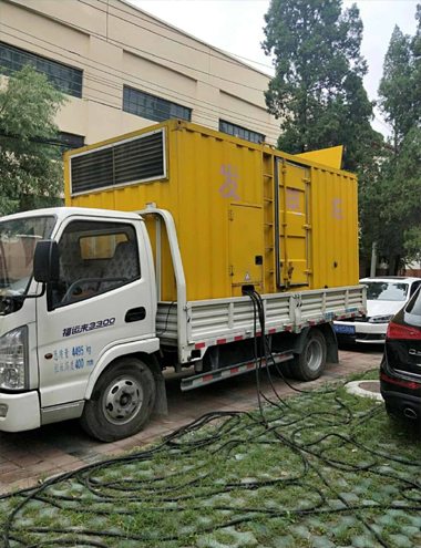 宜昌发电车出租-柴油发电机组排烟系统设计要求及其考虑因素